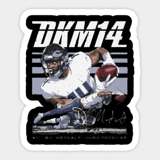 D.K. Metcalf Seattle Touchdown Dive Sticker